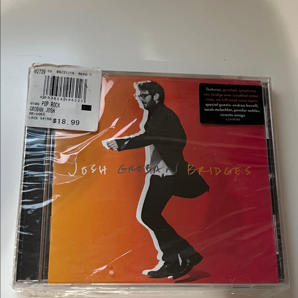 Artist Josh Groban ; Bridges CD -